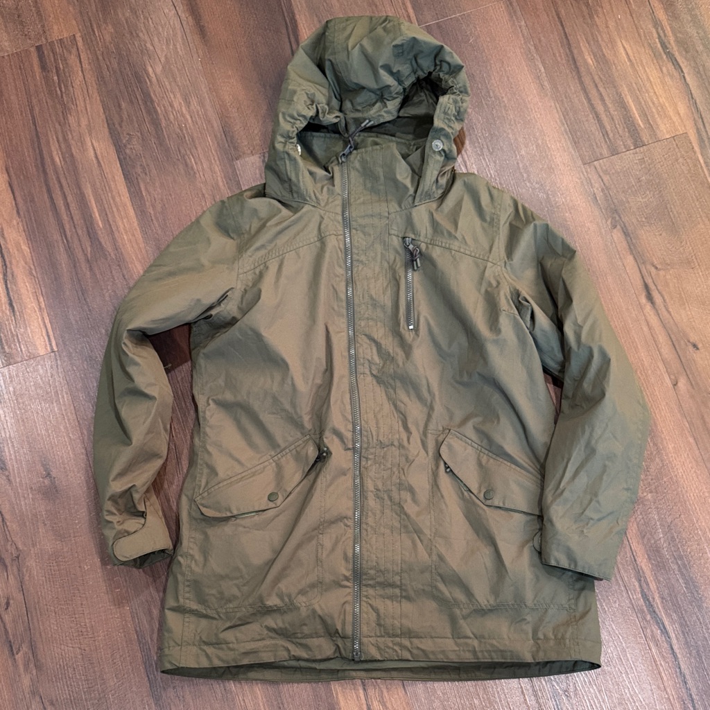 Women’s Burton Hazel Jacket Green Snowboarding Winter Coat Thermolite Insulated